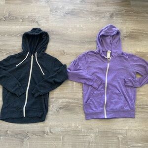 2x Alternative Zip Hoodies